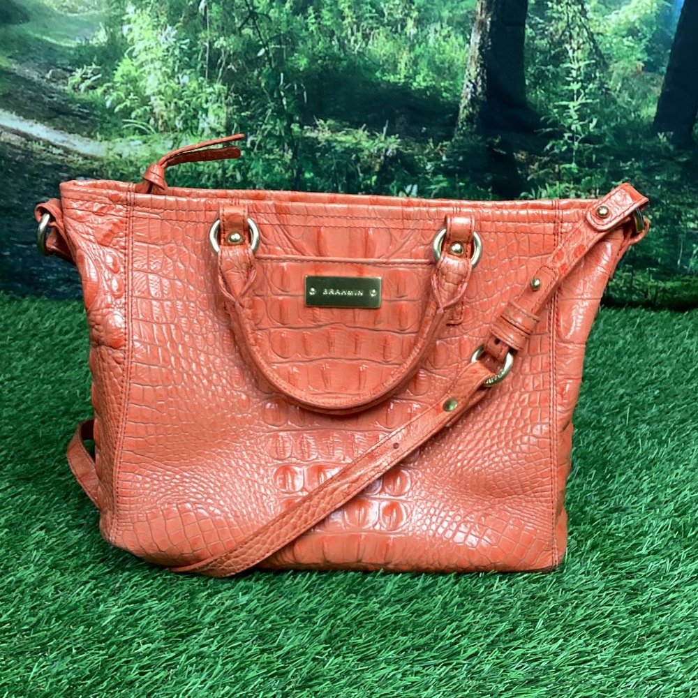 Brahmin Coral Asher Tote Handbag Small